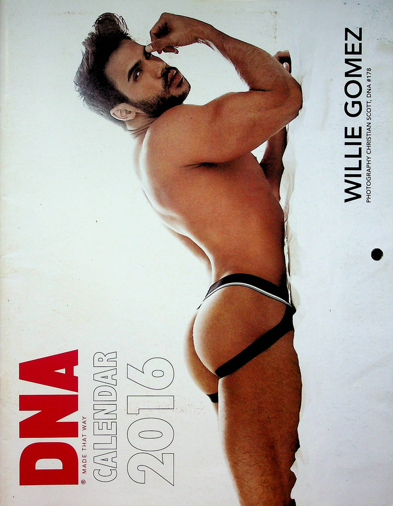 DNA Male Calendar 2016 Willie Gomez 061622RP