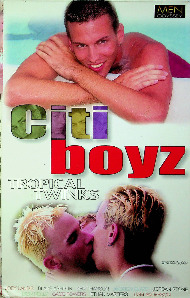 Gay Adult VHS Movie Citi Boyz Ft. Joey Landis & Blake Ashton 032423RPVHS4