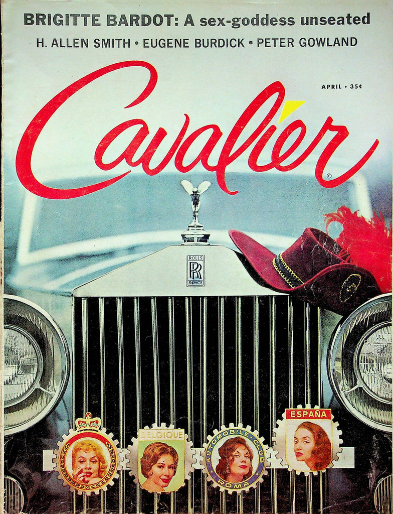 Cavalier Adult Magazine Brigitte Bardot April 1962 0629122RP