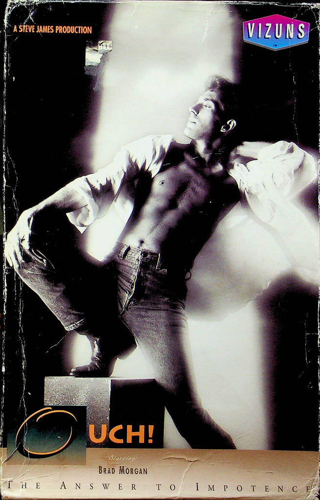 Gay Adult VHS Movie Ouch! Ft. Brad Morgan Danny Kamon 1993 By Vizuns 032423RPVHS4