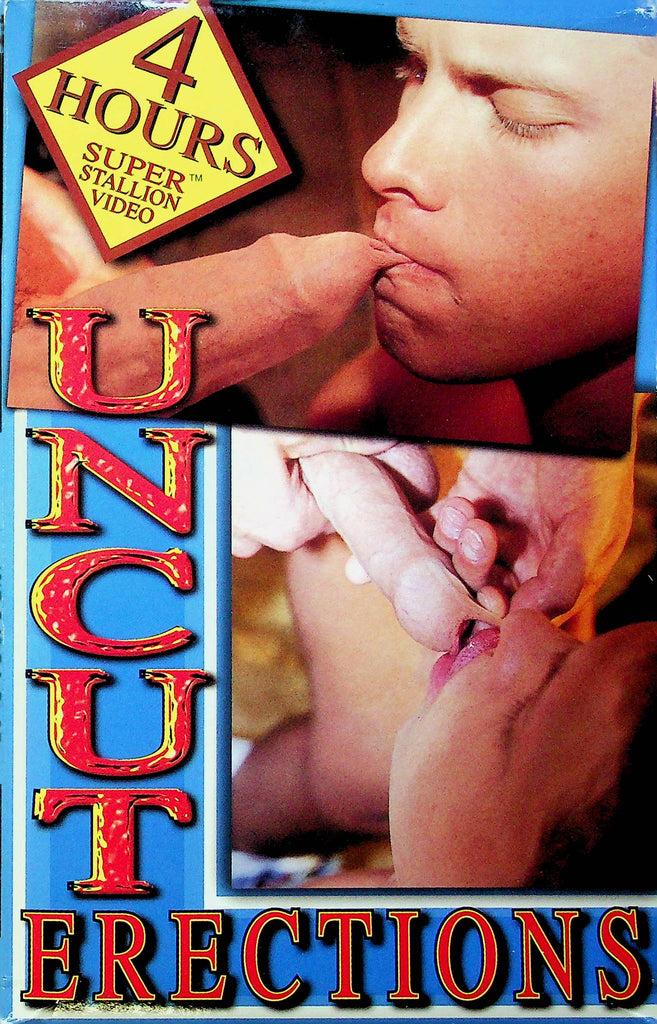 Gay Adult VHS Movie Uncut Erections Ft. Rip Stone & Blue Blake 1997 By Leisure Time Ent. 032423RPVHS4