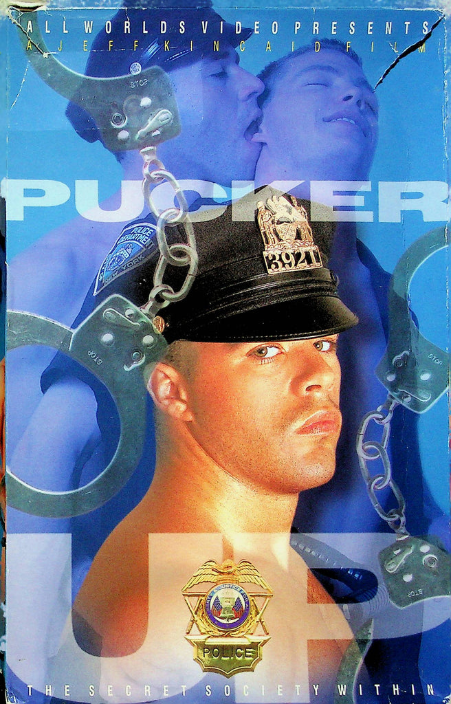 Gay Adult VHS Movie Pucker Up Ft. Mason Jarr & Dean Phoenix 1998 By All Worlds Video 032423RPVHS4