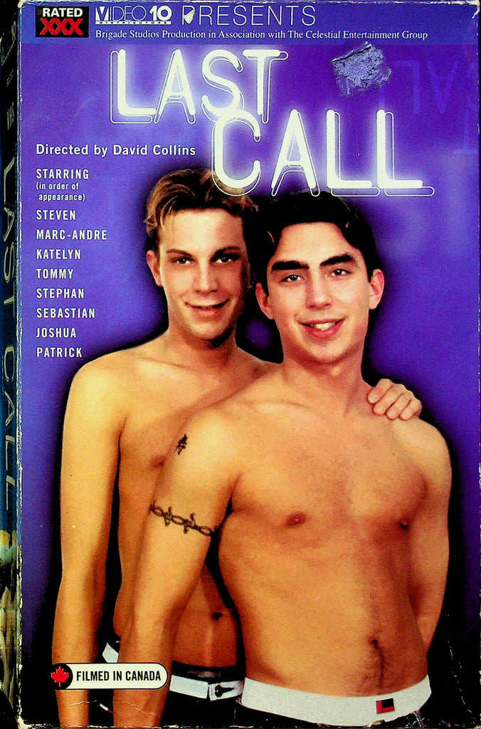 Gay Adult VHS Movie Last Call Ft. Marc-Andre & Katelyn 1999 By Video 10 Dist. 032423RPVHS4