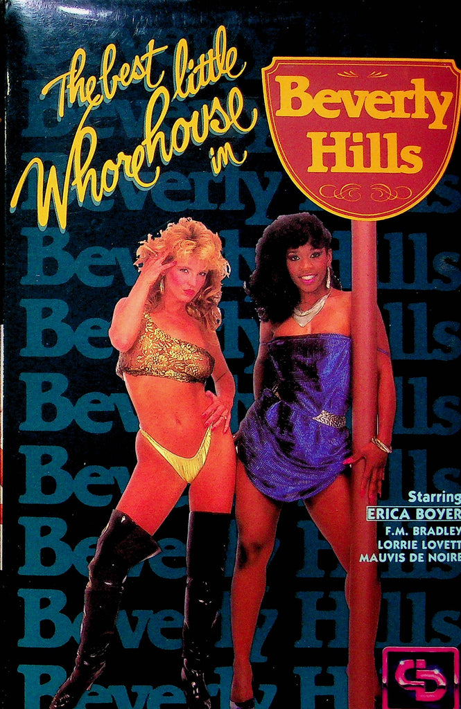 Adult VHS Movie The Best Little Whorehouse In Beverly Hills Ft. Erica Boyer & Lorrie Lovett 1986 By Cinderella Dist.  031323RPVHS4