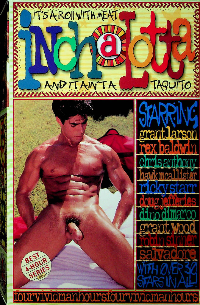 Gay Adult VHS Movie Inch A Lotta Ft. Grant Larson & Rex Baldwin 1990s By Vivid Ent. 032323RPVHS4