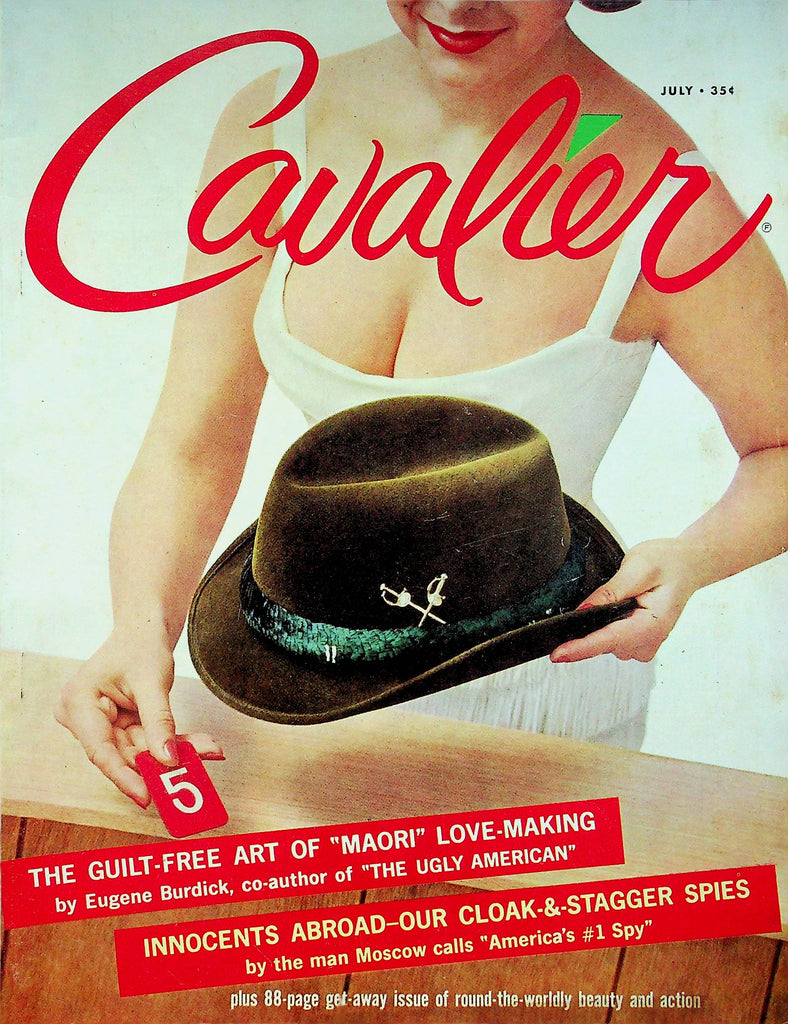 Cavalier Adult Magazine Maori Love-Making July 1962 0629122RP