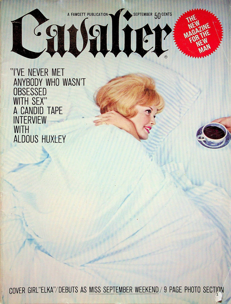 Cavalier Adult Magazine Tamara & Finlandia September 1963 0629122RP