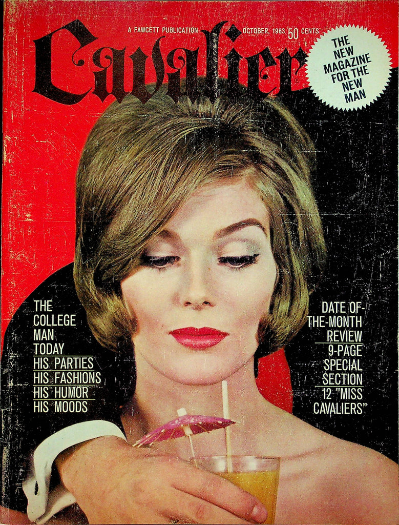 Cavalier Adult Magazine Goldfink & Lisa October 1963 0629122RP