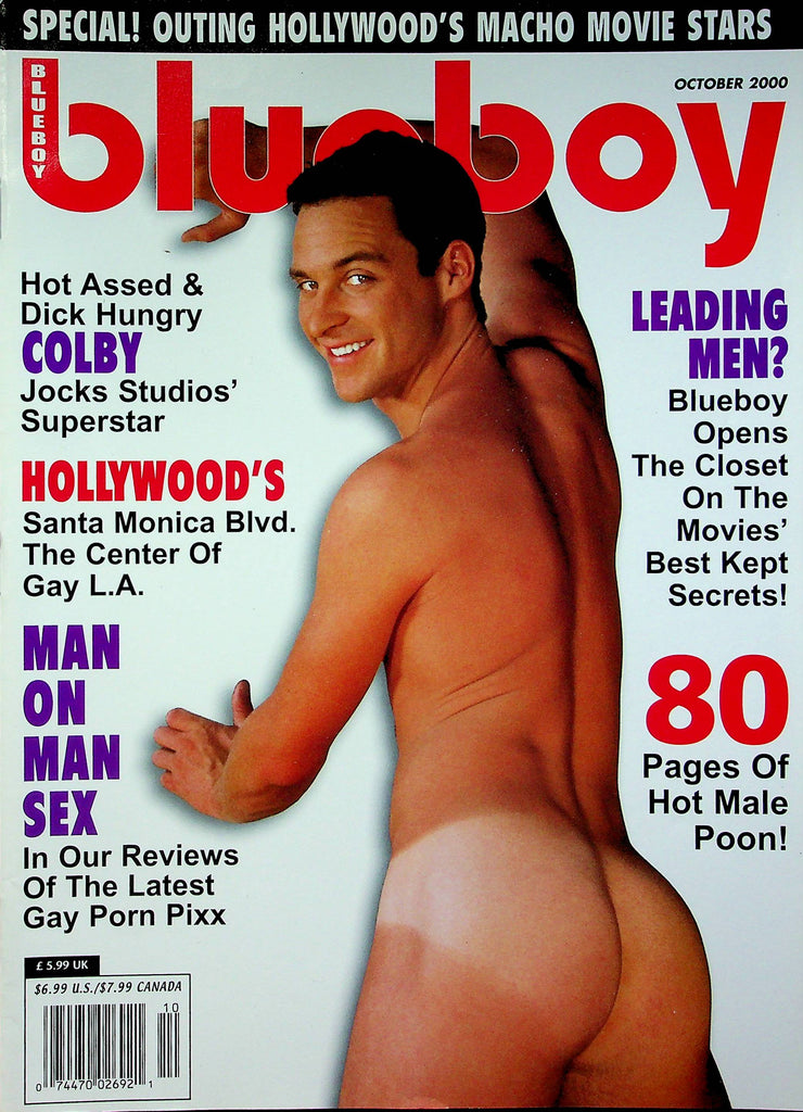Blueboy Magazine Marco Scorpio & Anthony October 2000 0621122RP