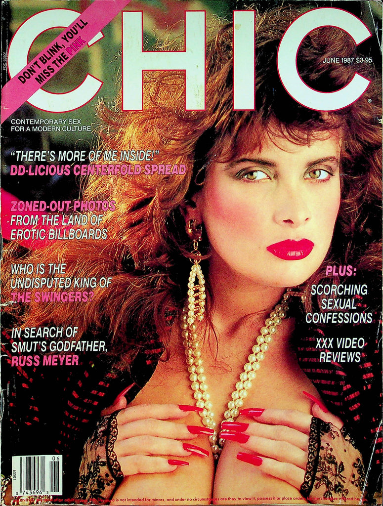 Chic Magazine Russ Meyer Solange Le Grande Bosom June 1987 051622RP