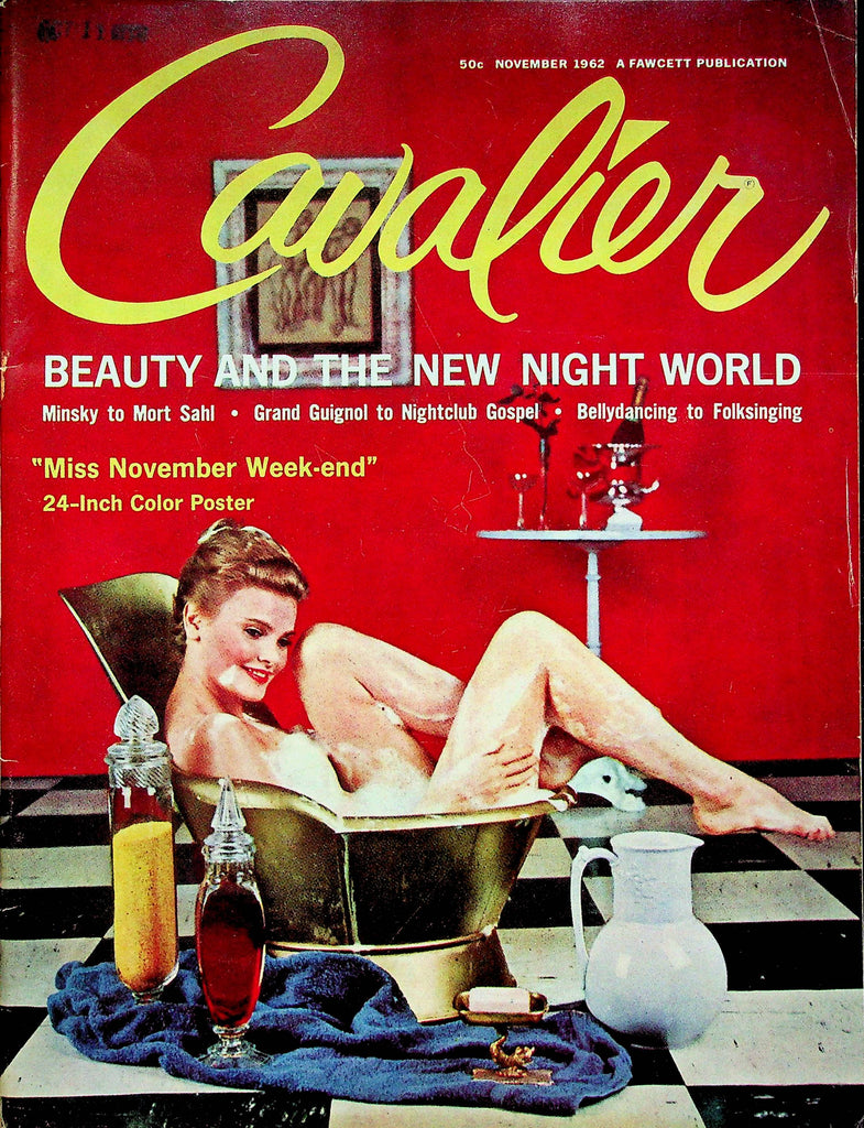 Cavalier Adult Magazine Jane Unplain & Bachelor Boeuf Benighted November 1962 0629122RP