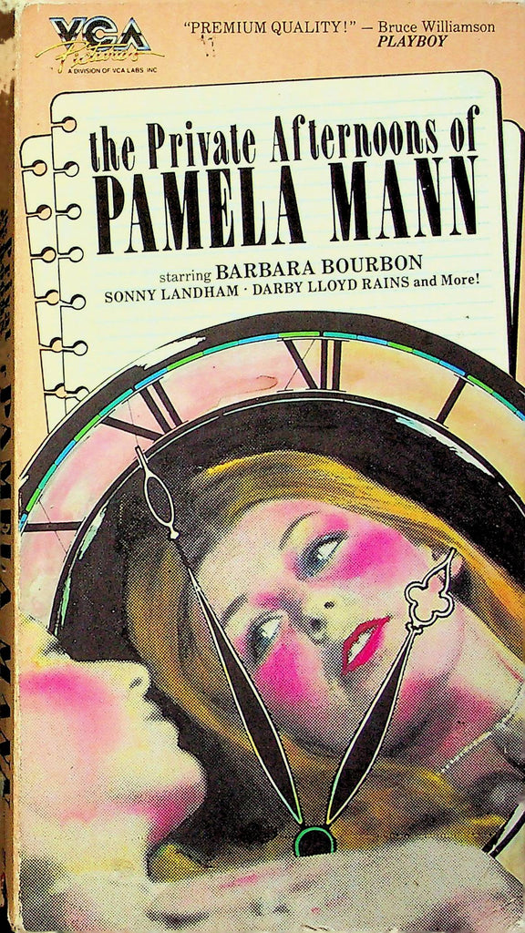 Adult VHS Movie The Private Afternoons Of Pamela Mann Ft. Barbara Bourbon & Sonny Landham 1989 By VCA Labs 032323RPVHS5