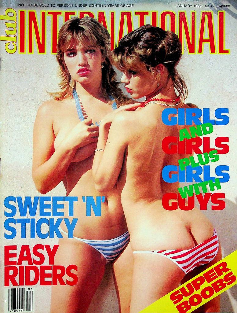 Club International Magazine Sonia & Sir Nigel January 1985 051622RP