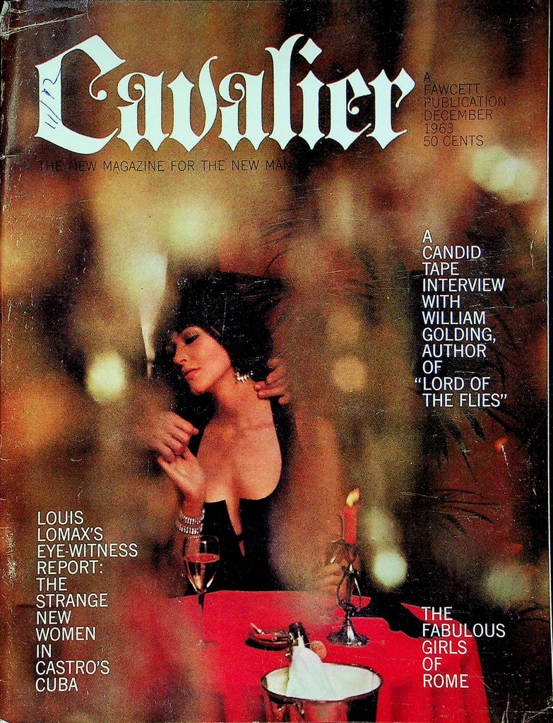 Cavalier Adult Magazine William Golding Louis Lomax December 1963 0629122RP